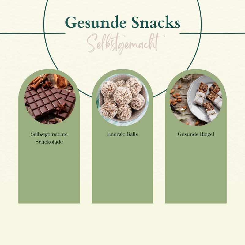 Gesunde Snacks selbst machen